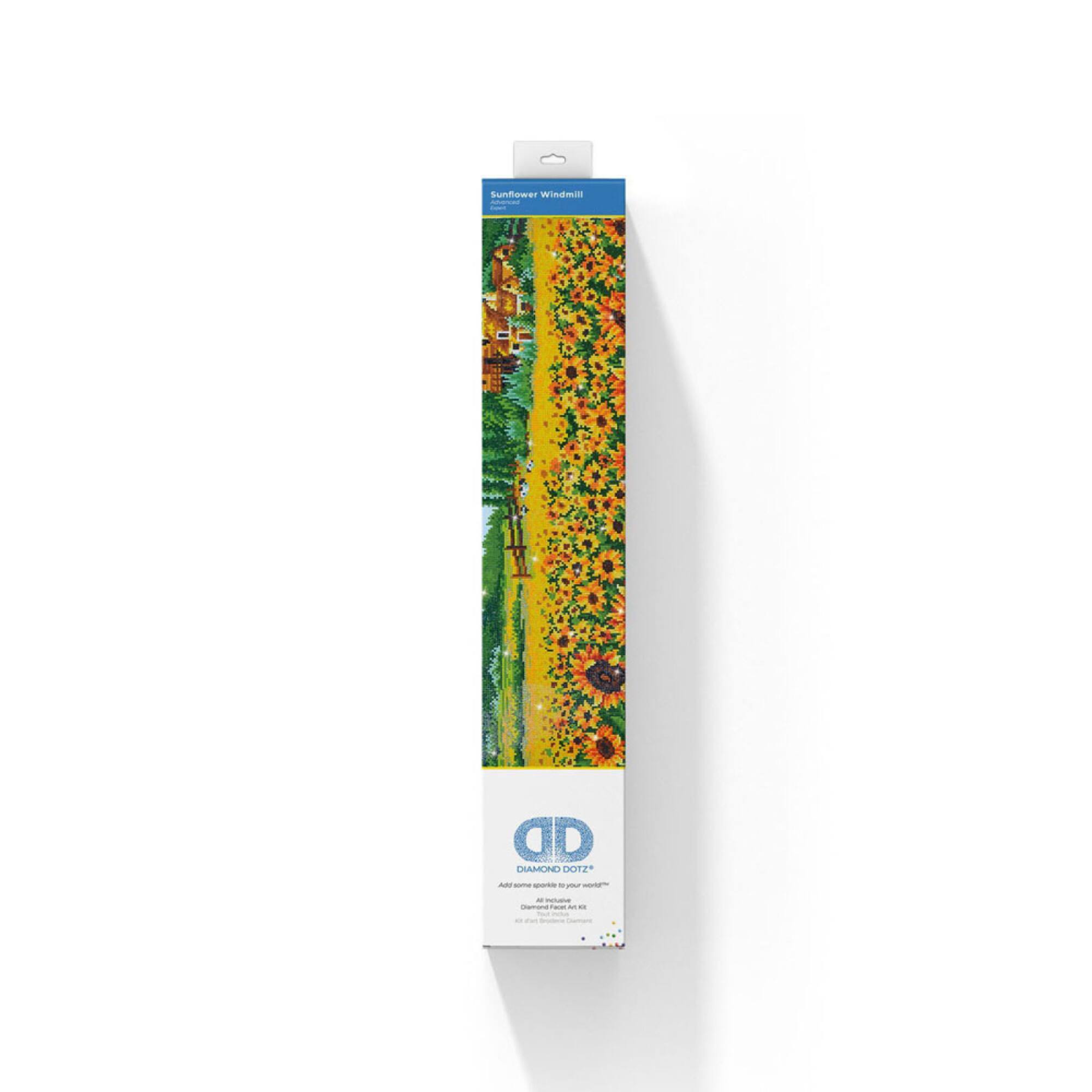 Diamond Dotz® Sunflower Windmill Diamond Painting Kit